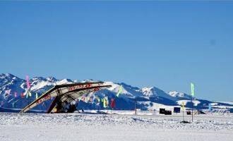 新疆烏魯木齊水西溝白云滑雪場