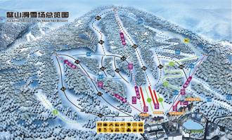 陜西寶雞太白鰲山滑雪場