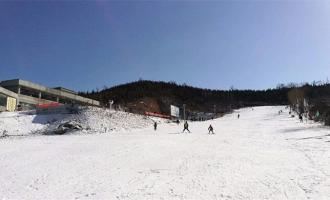 河南洛陽嵩縣天池山滑雪場