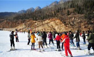 河南鄭州嵩山滑雪場