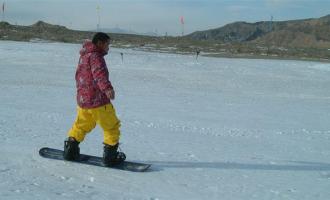 甘肅張掖文殊山滑雪場