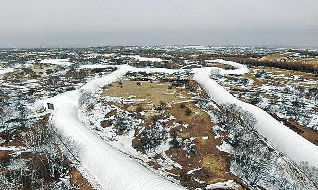 氣膜越野滑雪賽道