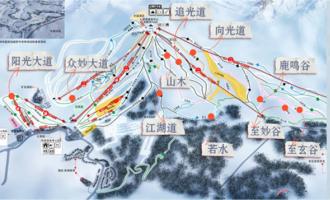 新疆阿勒泰市將軍山滑雪場